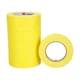 3M 06652 388N Auto Refinishing Masking Tape, 18 mm x 55 m, Yellow, 12 Rolls