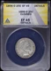 1896 O 25c Barber Quarter ANACS EF 45 Details Cleaned (XF, Extra Fine)