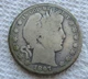 1897-O 50C Barber Silver Half Dollar Rare Key Date New Orleans Cleaned Filler