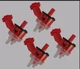 3M 16609 Accuspray Atomizing Head 2MM 4 Heads Per Kit