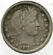 1895-O Barber Silver Quarter - New Orleans Mint - Q684