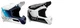 Thor Women Youth Youth Fleet Storm Helmet MX | S M L | Blue White Black