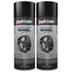 Duplicolor HWP108 (2-Pack) Hi-Performance Wheel Paint, Gloss Black, 12oz Aerosol