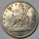 1877 CC Trade Silver Dollar Carson City AU Detail w/ Chopmarks KEY DATE *T230