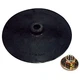 AES Industries AES-51824 7" Rubber Backing Plate for Rotary Buffing Machines