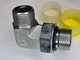 2pcs PARKER 10-12-C5OLO-S 90&deg; ELBOW 5/8" MALE ORFS X 3/4" MALE SAE-ORB STEEL