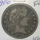 1895-O   Fine-VF   Barber Half Dollar   LITY and part BER   Combined Shipping