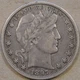 1897-O Barber Half Dollar 50c nearly XF As Pictured L4-2