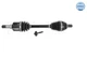 Drive shaft Meyle 714 498 0115