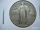 1920-D  F KEY DATE STANDING LIBERTY SILVER QUARTER  -  L1436