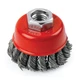 Titan 22236 Titan 2-1/2 in. Knotted Wire Bowl Cup Brush