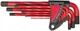 Mayhew 45053 - 9 PC Metric Twisted Hex Key Set - 1EA