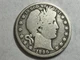 1896-O BARBER silver U.S. half dollar. G+/AG, harshly cleaned. #q2