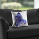 Begin Home Decor C1PC1414F1MQYH 14 x 14 in. Blue & Purple Quartz Crystal - Il...