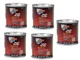 POR 15 44216 High Temperature heat Resistant Paint Manifold Gray 8oz(Pack of 5)