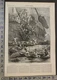1873 NAUTICAL SHIP QUARANTINE TRAVEL TRADE BOAT WOODCUT ART HISTORIC 27305