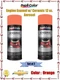 Dupli-Color Engine Enamel w/ Ceramic 12 oz. Aerosol Pair For Chevrolet Orange