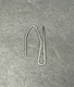 VTG NOS Kirsch Steel Drapery Hooks 1000 Count Made in USA 1012C.061