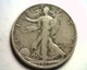 1919-S WALKING LIBERTY HALF FINE+ F+ NICE ORIGINAL COIN BOBS COINS FAST SHIPMENT