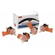 3m Accuspray Head Refill, Atomizing, 1.4mm, Orange, PK4 16612 3m Accuspray 16612