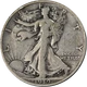 1919-D Walking Liberty Half Nice F Detail Nice Strike