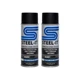 Steel-it 1012B Black Polyurethane Stainless Steel Spray 14oz Can (Pack of 2)