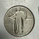 1927-S Standing Liberty Quarter Scratched Reverse