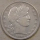 1896-S Barber Half Dollar 50c F-VF As Pictured L4-2