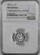1897-O  10C BARBER SILVER DIME NGC FINE DETAILS "ENVIRO DAMAGE"  #8404752-009