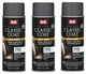 SEM Classic Coat Very Dark Pewter Color Aerosol 12 oz. Auto Paint 17223 (3 Pack)