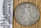 1917 S Reverse Walking Liberty Half Dollar 50&cent; - F Fine dbkjB