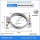 Sanitary Tri-Clamp Hose Clamp w/ Brass Nut Stainless Steel Quick Connect Fitting