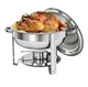 Zeny Stainless Steel Chafing H02-1006-G3 Round 2.5L