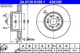 Brake discs Mercedes-Benz S-Class S 280 24.0130-0100.1 (1 piece)