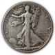 1919-S Walking Liberty Half Dollar Very Fine VF Coin, Light Scratches #21523