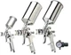 Titan 19220 Vaper 4pc Triple Set Up HVLP Gravity Feed Paint Spray Gun Set