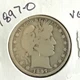 1897-O Barber Silver Half Dollar Key Date     E8554