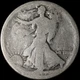 1917-S Obverse Walking Liberty Half Dollar - Obverse Mint Mark